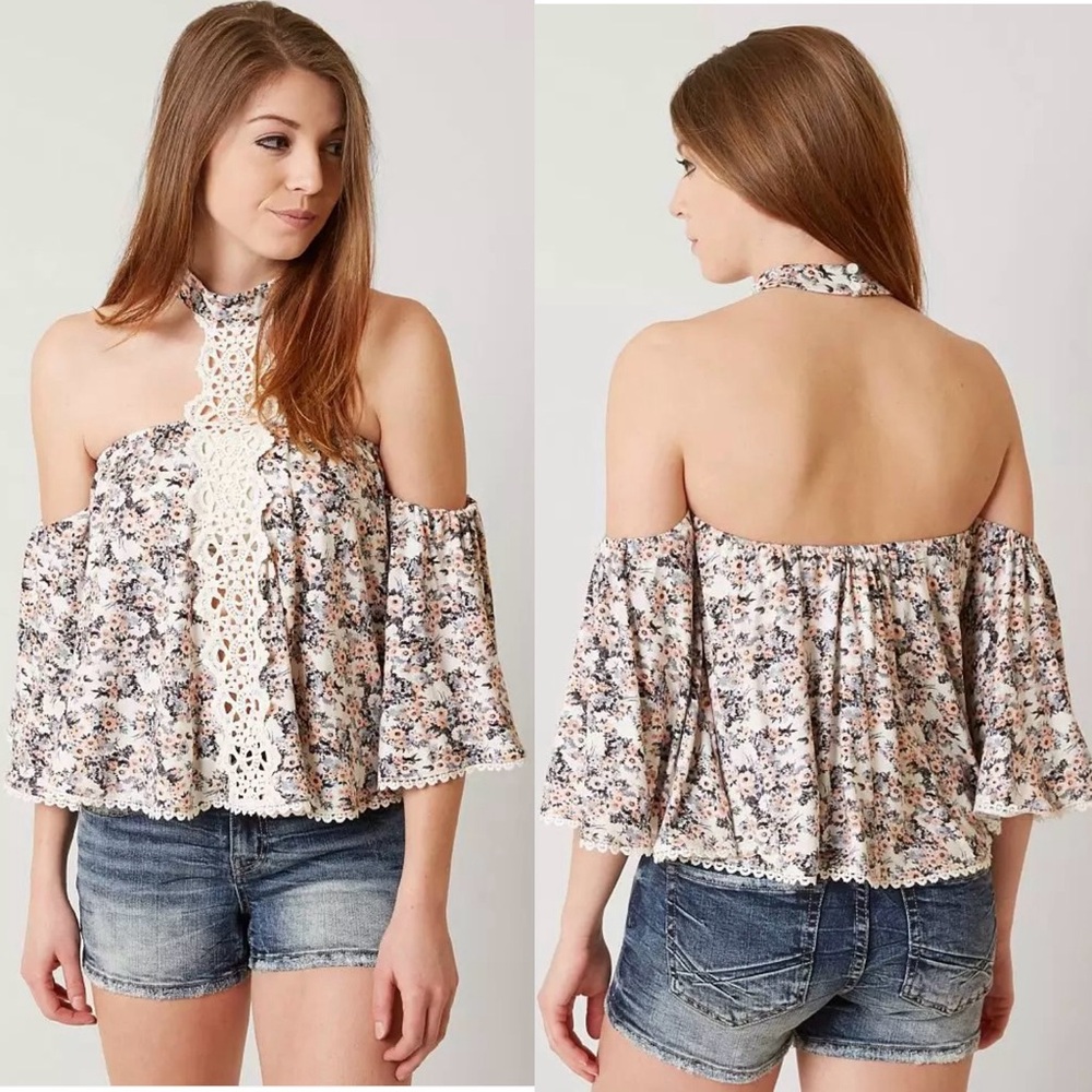 NWOT-CECICO HALTER TOP